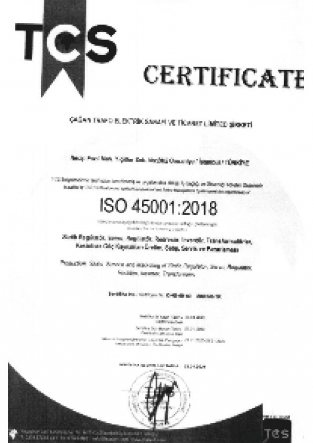 ISO 45001:2018